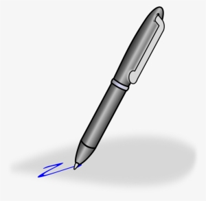 Feather Pen Clip Art - Clip Art Of Pen #602435