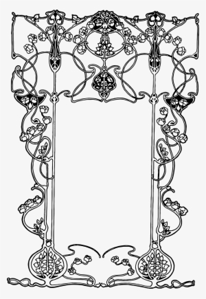 This Free Icons Png Design Of Art Nouveau Border #603253