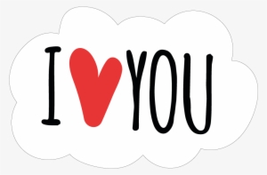 I Love You - Sticker #603562