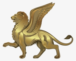Gold Lion Logo Png #603794