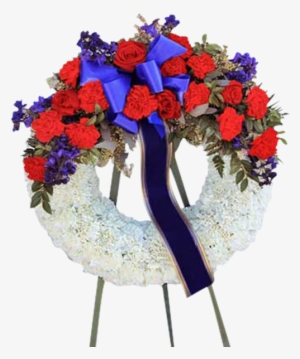 Veteran's Wreath - Carnation #603968 Veteran's Wreath - Carnation #603968