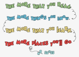 Quote Dr Seuss Png Jpg Transparent Library - Dr Seuss Quotes Png #604154