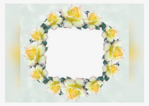Color Palette Ideas From Yellow Flower Wreath Image - Rose #604161