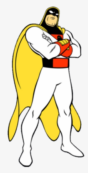 Ghostly Clipart Old Man - Space Ghost Png #604252