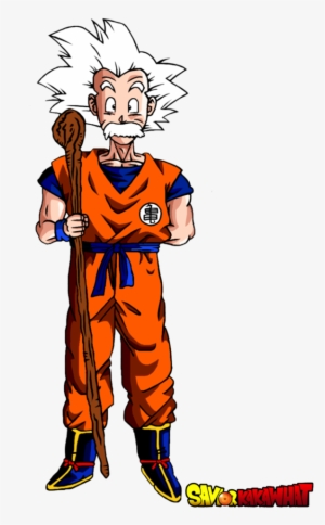 Old Man Goku By Saviorkakawhat On Deviantart Png Royalty - Akira Toriyama Old Goku #604313