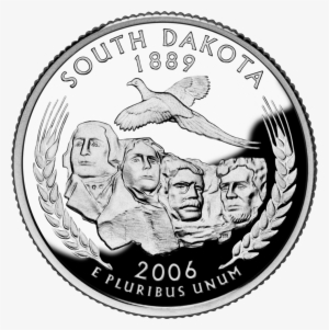 South Dakota Quarter Dollar Coin - Quarter Dollar South Dakota 2006 #604685