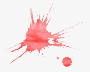 21 Red Watercolor Splatter - Watercolor Painting #605063