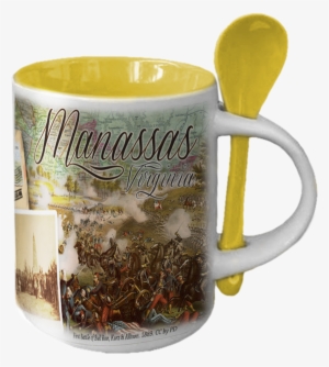 Hmug-11150 11oz White Mug Y - Guns Of Bull Run [book] #605586