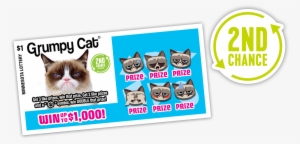 729 Grumpy Cat 2ndchance - Minnesota State Lottery #605653