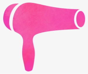 Hair And Blow Out Services - Pink Blow Dryer Clipart #605849
