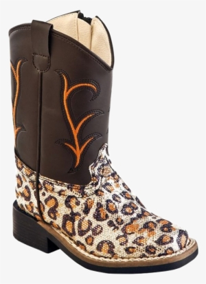 Brown Western Boots By Old West - Brown #606167