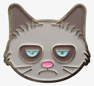 Grumpy Cat Ball Marker & Hat Clip - Readygolf - Grumpy Cat Ball Marker & Hat Clip #606230