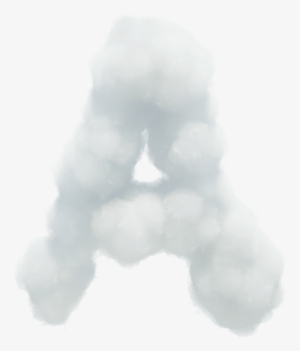 White Cloud Font - Letter #606233