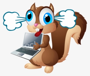Display Crazy Squirrel Laptopsteam - Cartoon Squirrel #606287