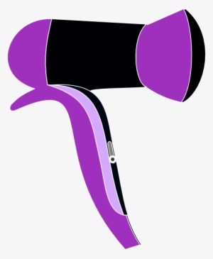 Clipart Freeuse Download Purple Rage Blow Clip Art - Clip Art Of Blow Dryer #606466
