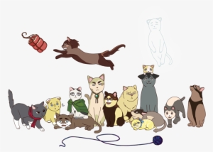 Grumpy Cat Christmas Clipart - Shingeki No Kyojin Cats #606561