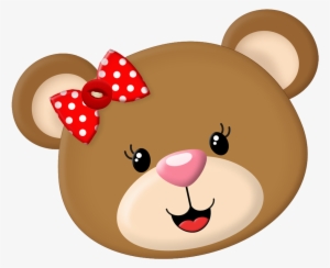 Clipart Bear Face - Tubes Ursinhos #606666