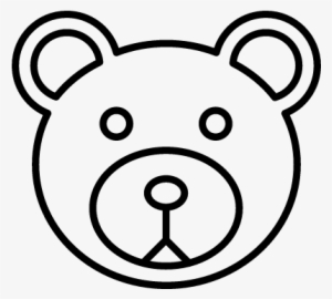 Teddy Bear Face Outline - Teddy Bear Head Drawing #606826