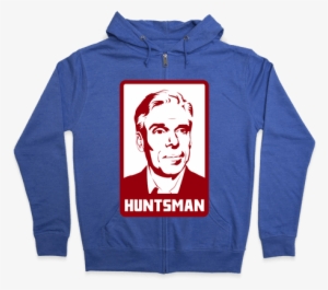 Jon Huntsman For 2012 Zip Hoodie - Hoodie #606906 Jon Huntsman For 2012 Zip Hoodie - Hoodie #606906