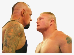 Image Download And Cut By Yousef Yo On Deviantart - Brock Lesnar Vs Undertaker Drawing #606907