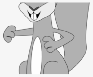 Gray Squirrel Clipart Simple - Squirrel Clip Art #607256