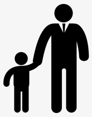 Father And Son Vector - Padre Icono #607521