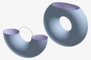 3d-cylinder With Handle And Torus With Hole - Morse Theory #608228