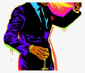 Kanye West Clipart Png - Kanye West Pop Art #608498