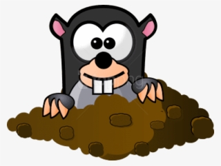 Picture Stock Mole Coming Out Of His Panda Free - Clipart Mole #608582