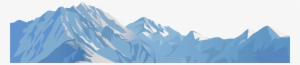 Snowy Mountain Transparent Clip Art Image - Transparent Images Of Mountain #608949