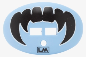 Loudmouthguards Vampire Fangs Carolina Light Blue - Loudmouthguards Pacifier Lip Protector Mouthguard Vampire-duck #609012