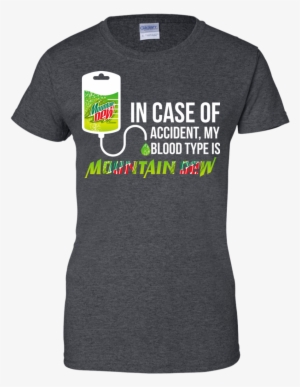 In Case Of Accident My Blood Type Is Mountain Dew T - London, England, Uk - Coat Of Arms Dark Heather Large #609234