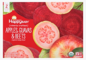 Happy Baby® Organics Apples, Guavas & Beets 4 Oz #609356