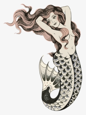 Picture Transparent Download Drawing Mermaid Siren - Sugar Island Spiced Rum - 750 Ml Bottle #609400