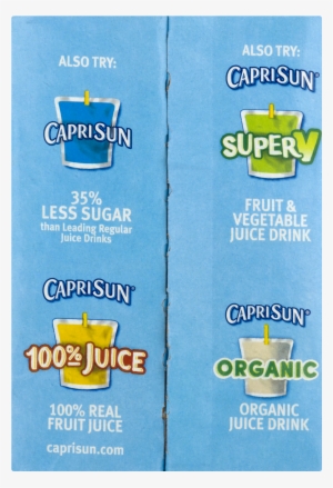 Capri Sun Roarin Waters Juice Drink, Wild Cherry, 6 - Capri Sun Roarin Waters Grape Flavored Beverage #609524