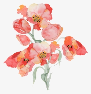 One X One Ll The Maze Runner - Red Flower Paint Png #609558