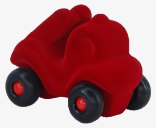 Rubbabu Soft Vehicles Natural Rubber Toy Plane In Blue - Lilla Brandbilen #6000796