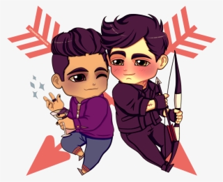 From Littleartbot Shadowhunters, Alexander 'alec' Lightwood, - Magnus Bane Chibi #6001739