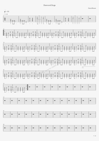 Diamond Dogs 亮音钢琴 第1张图 #6004166