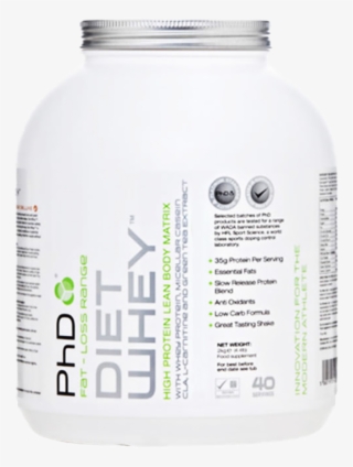 Phd Nutrition Diet Whey 2kg - Phd Diet Whey Powder Belgian Chocolate 2000g #6004826