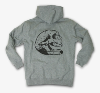 Black Skull Cat Hoodie - Cat #6005385