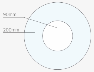 Stallion Chrome Mc7 Bezel Spot Range 90mm-200mm - Circle #6005386
