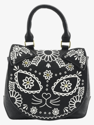 Loungefly Sugar Skull Cat Crossbody Bag #6005824