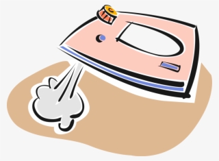 Vector Illustration Of Small Appliance Electric Clothes #6005884