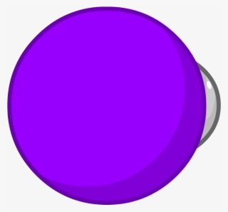 Purple Round Speaker - Bfdi Circle Speaker Box #6006533