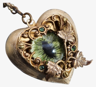 Steampunk Necklace Dragon Eye Necklace I Love You Necklace #6006681