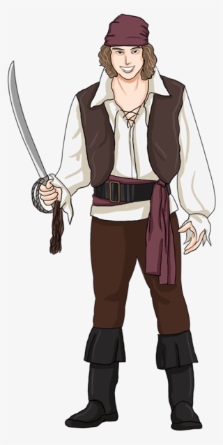 Pirate Clip Art Animated Free Clipart Image - Rogue Pirate Costume #6007754