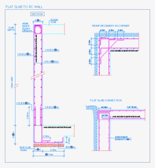 Steel Beam To Rc Wall Connection 2 Concrete Walls, - Reinforced ...