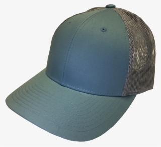 Blank Low Pro Trucker Smoke Blue-aluminum - Baseball Cap #6008620