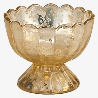 Gold Mercury Votive - Antique #6009352